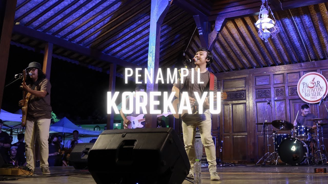 Korekayu di Panggung Kajengan | Pasar Keroncong Kotagede 2023