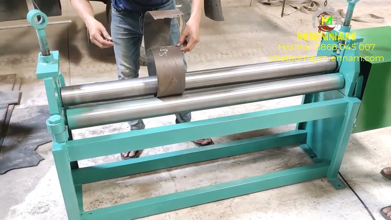 Máy lốc tôn | Máy cuốn tôn - 0868045007 | Chế Tạo Máy Miền Nam