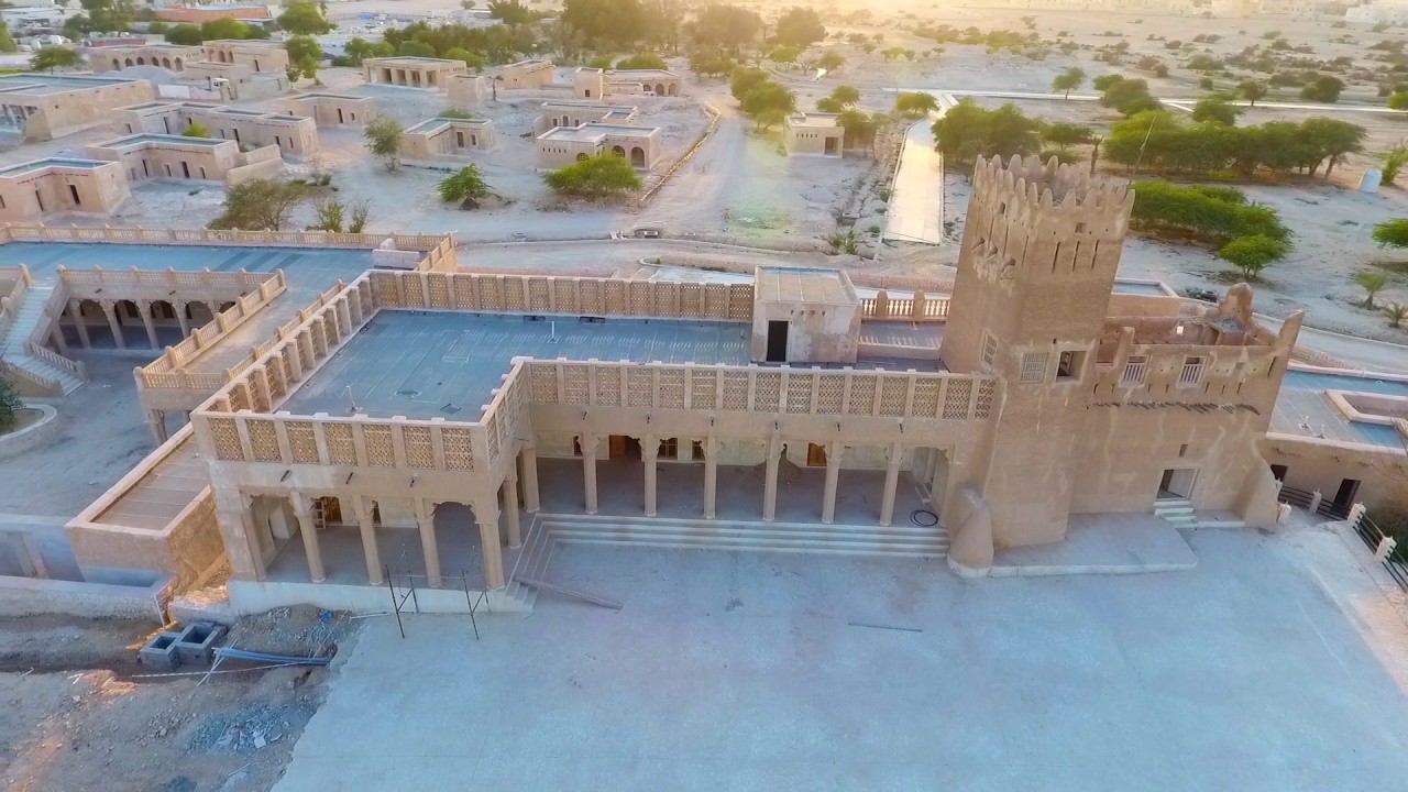 السوق القديم ام صلال قيد الانشاء