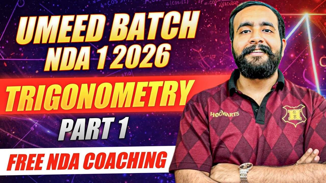 Trigonometry  - One Shot(Part 1) || Free NDA Coaching || Umeed Batch || Arpit Sir