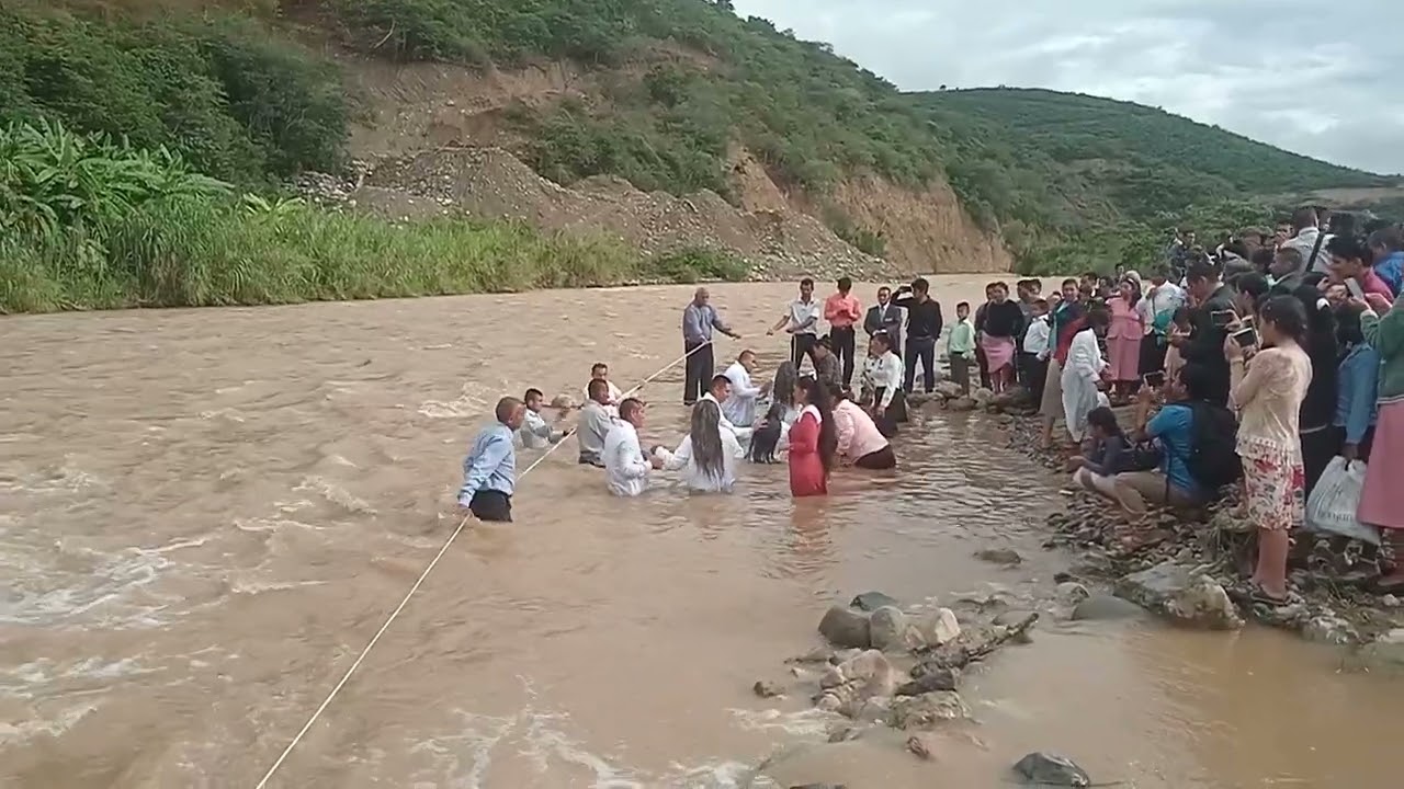 BAUTISMO EN LAS AGUAS DOMINGO 30 DE NOVIEMBRE DEL 2025 IPC SAN LORENZO DE SHUNBA JAÉN CAJAMARCA PERÚ