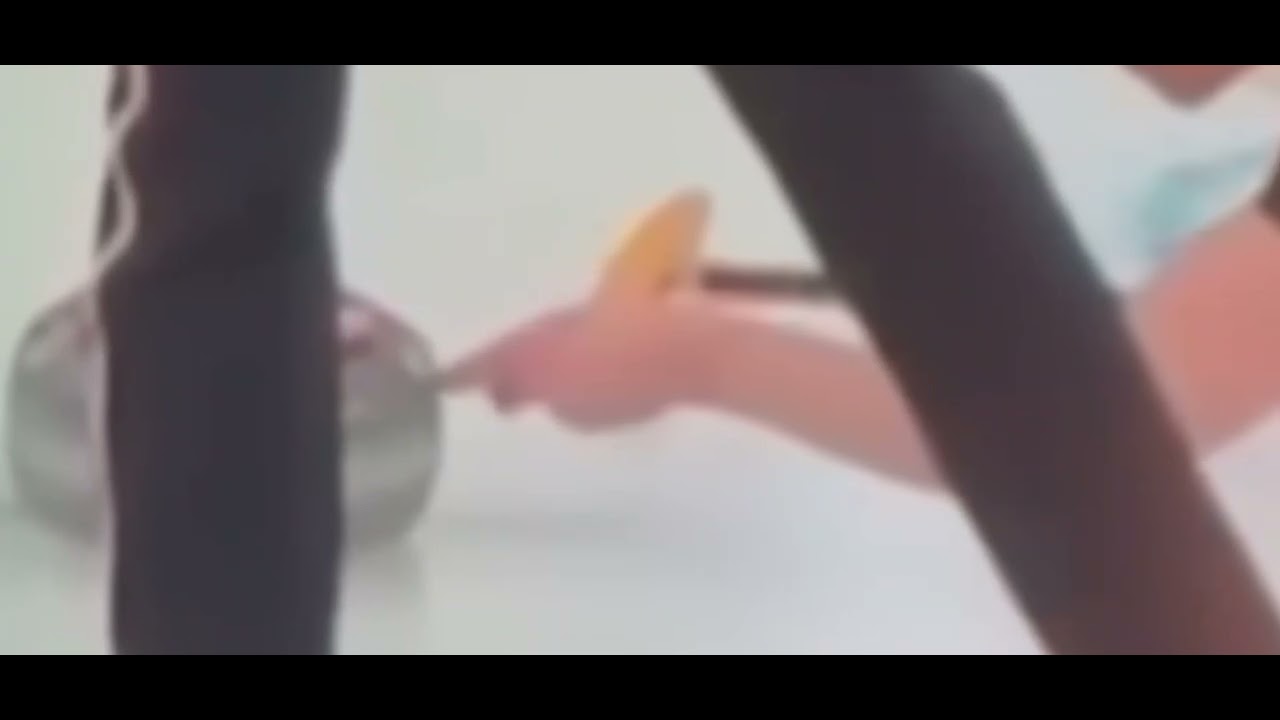 Canada vs Sweden Olympic curling match, slowed down and zoomed in and out. watch full video please.