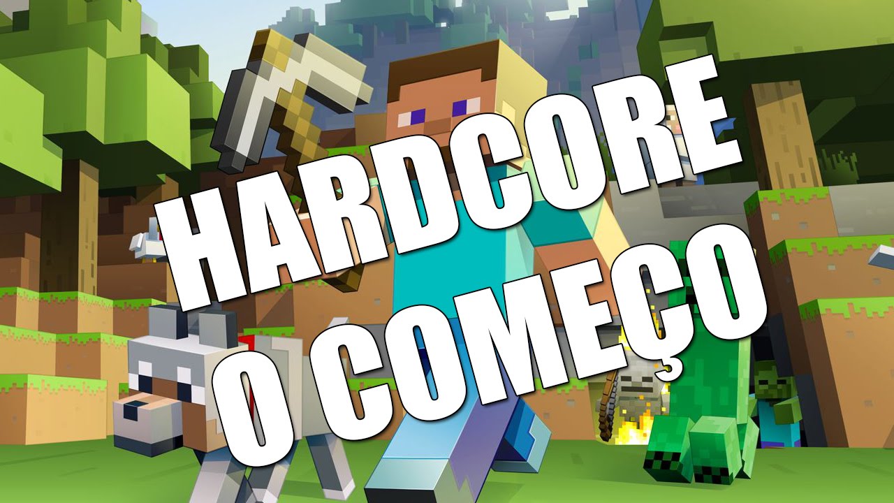 Minecraft Vanilla - HARDCORE O COME&Ccedil;O #1