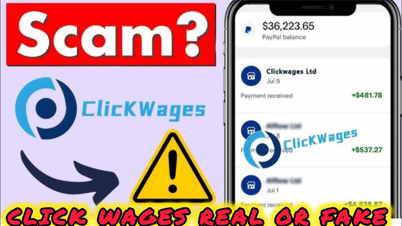 Click Wages Real Or Fake?scam or not ||Click wages||How to earn Money Online#onlineearning#earnmoney