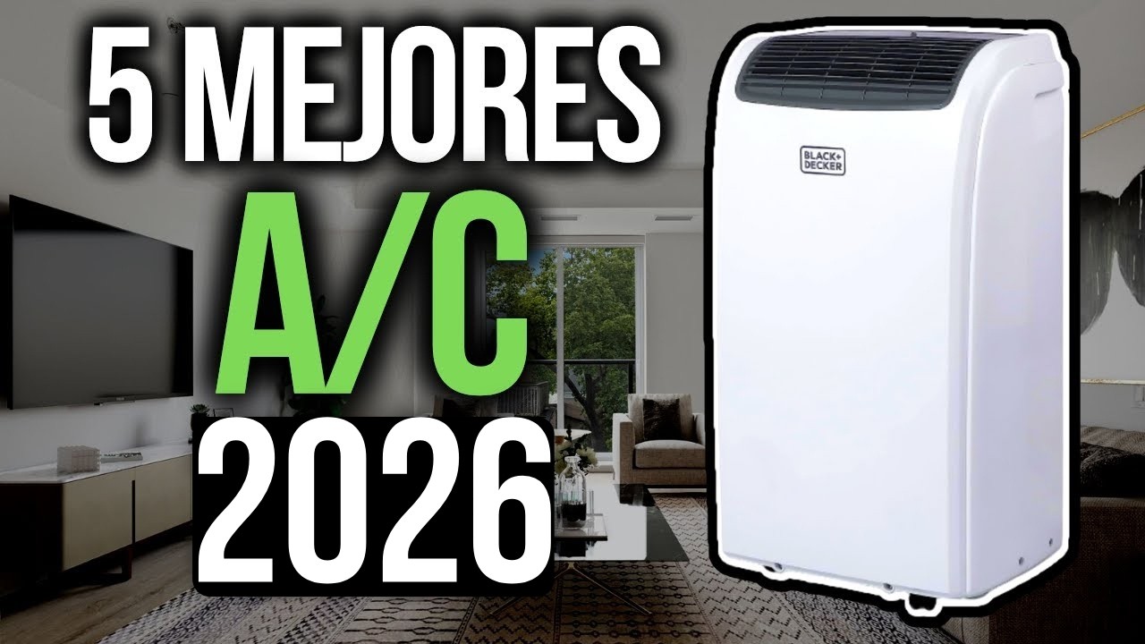 Los 5 mejores aires acondicionados portátiles [2025]