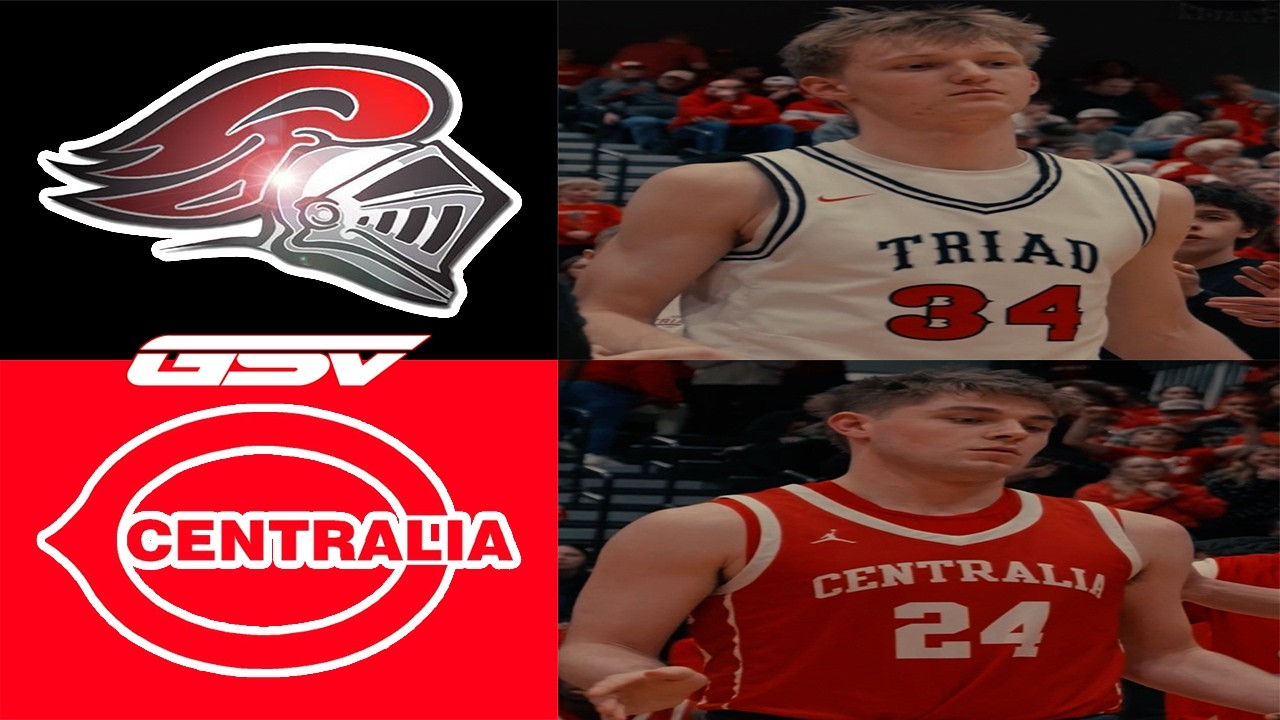 Triad vs #4 Centralia: IHSA Class 3A Waterloo Sectional Semifinals | Full Game Highlights