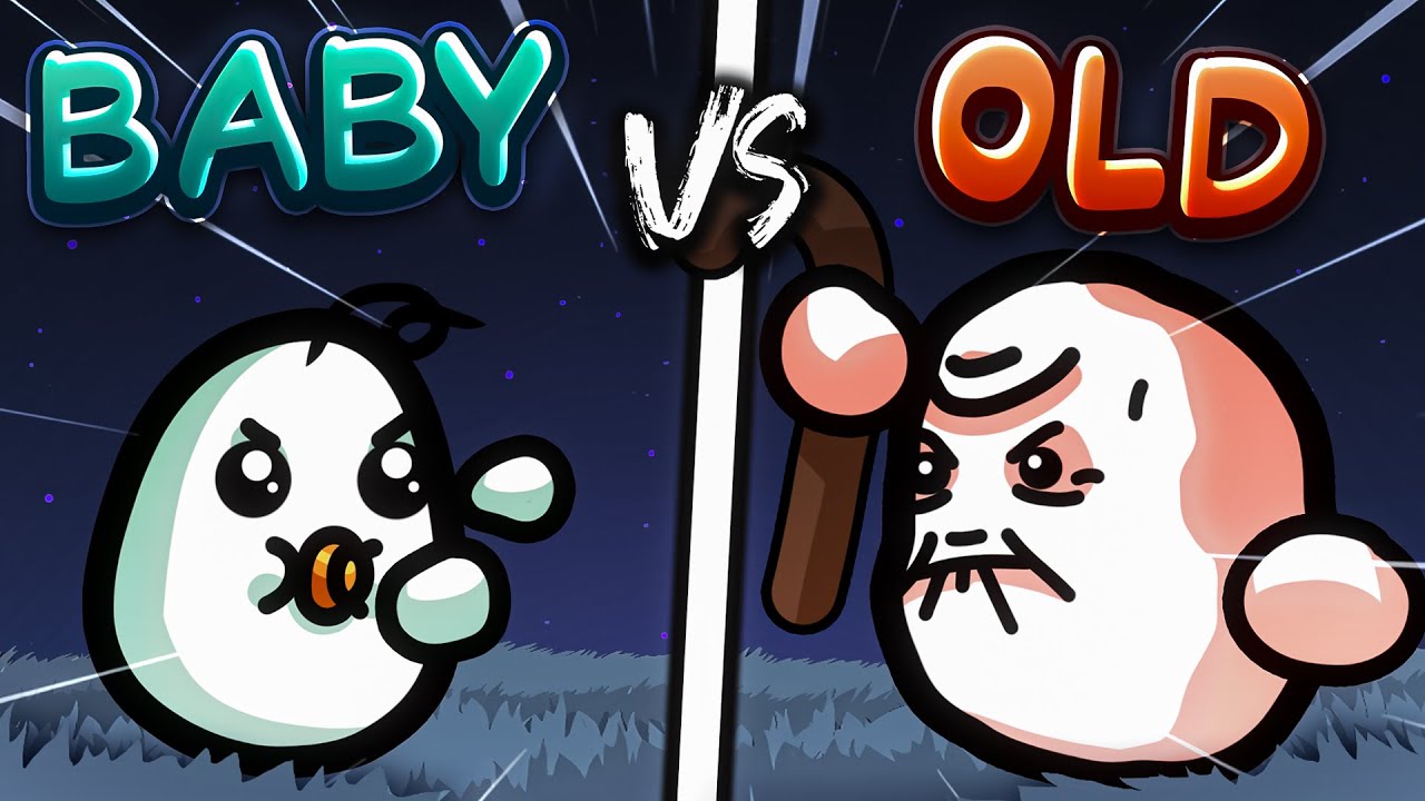 BABY vs OLD in Brotato