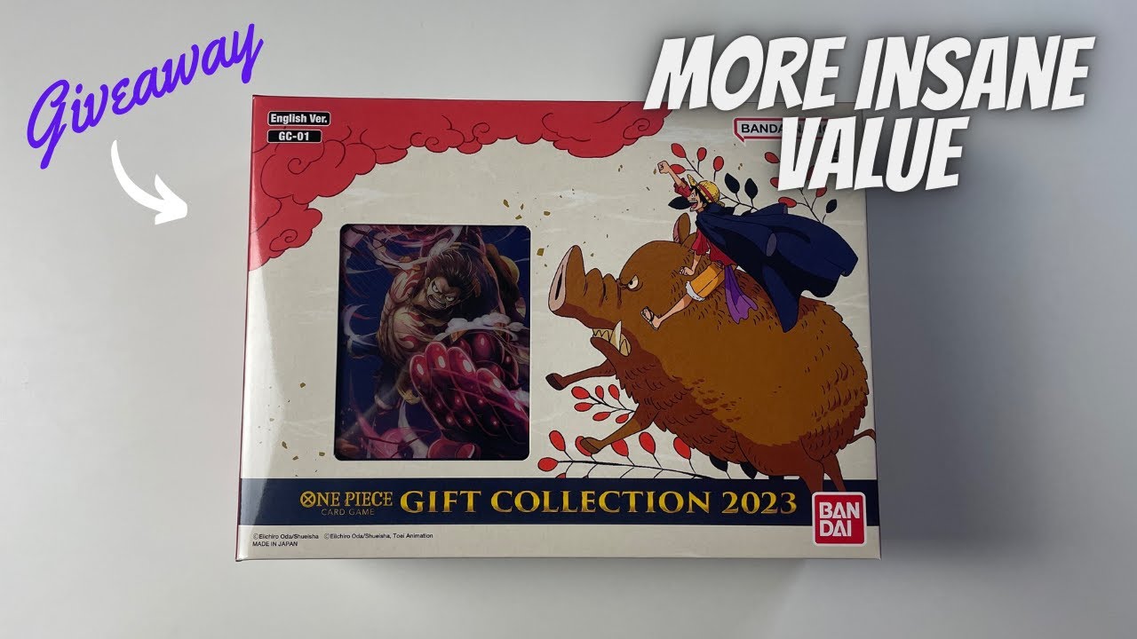 Opening the One Piece Gift Collection 2023 Box