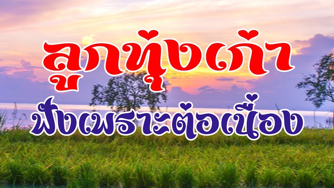 ลูกทุ่งเก่าเพราะๆ ฟังต่อเนื่อง