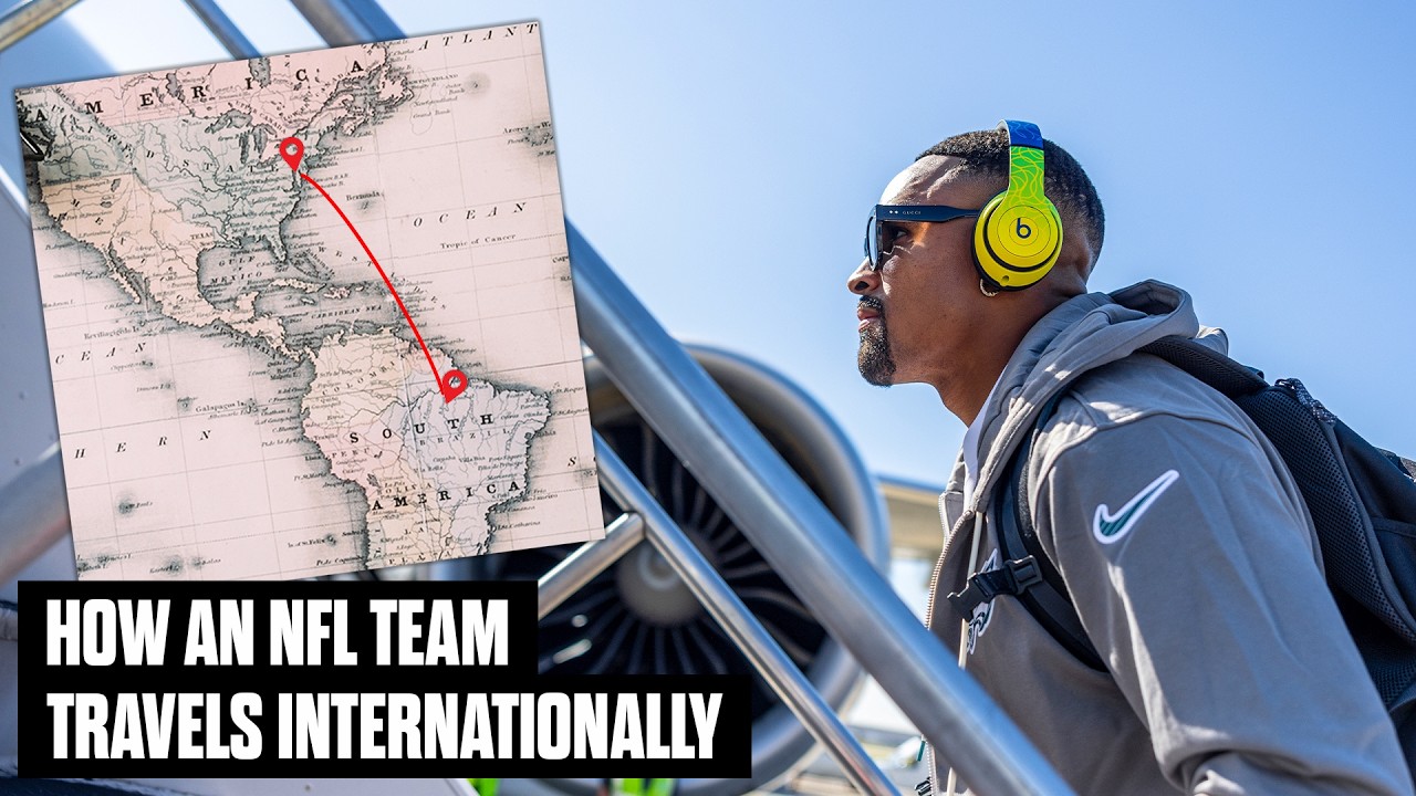 Everything That Goes into an NFL Team Travelling To Brazil