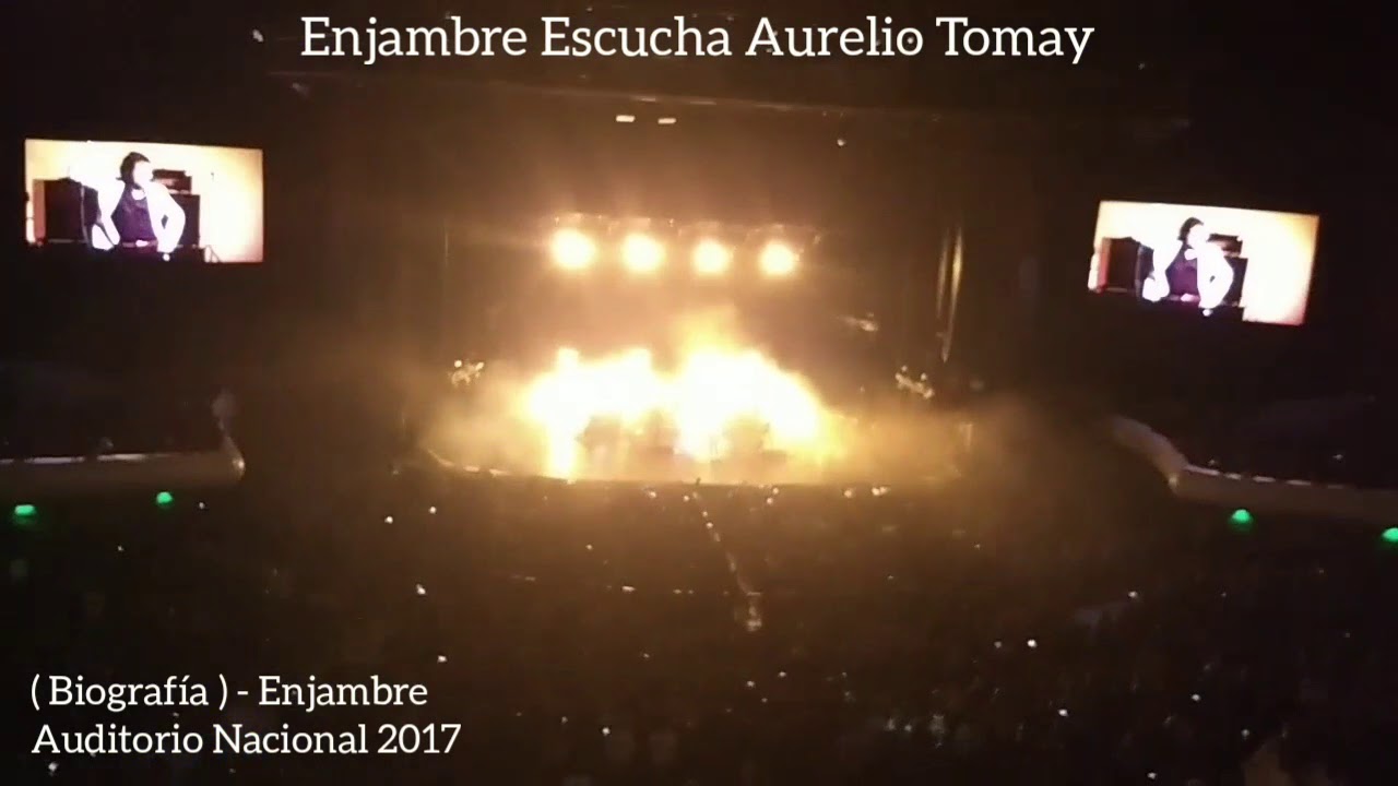 ( Biografía ) - Enjambre en vivo Auditorio Nacional 6 de diciembre 2017