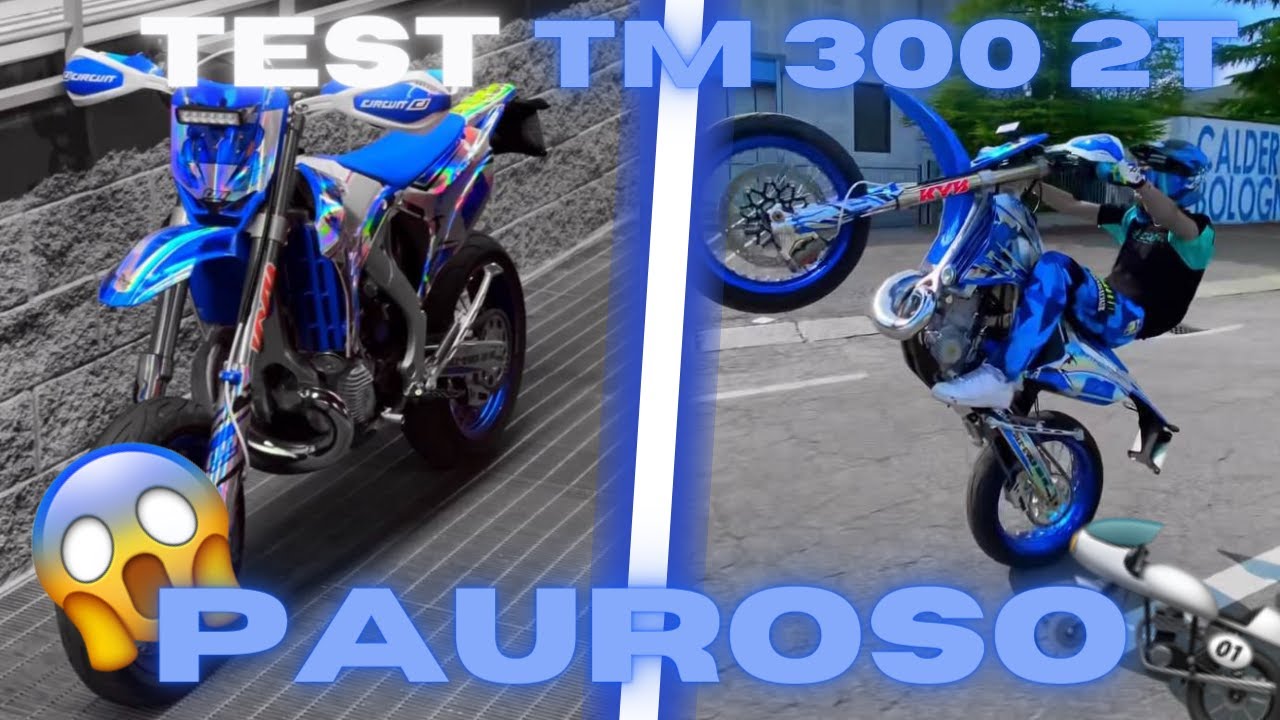 TEST TM 300 2T *PAUROSO*😱⚡ +