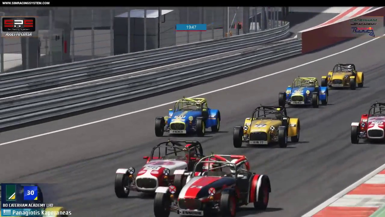 SRS Live Now! CaterhamAcademy @ RedBullRingGP 13:00GMT 2018-06-29