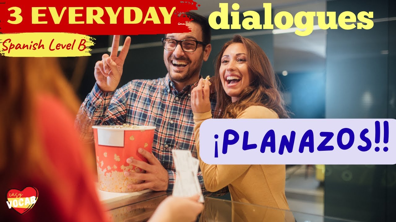 Real Spanish Conversations at the Stadium, Shop & Cinema