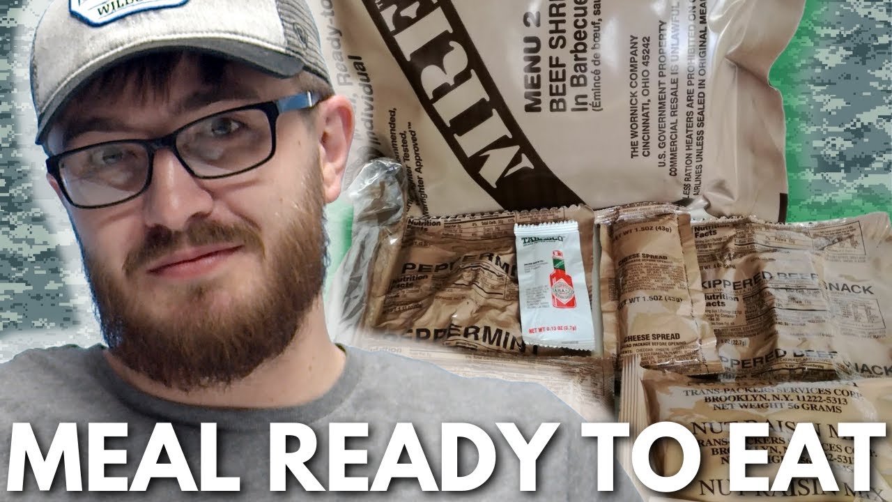 Appalachian People Try MREs  Meal Ready-to-Eat