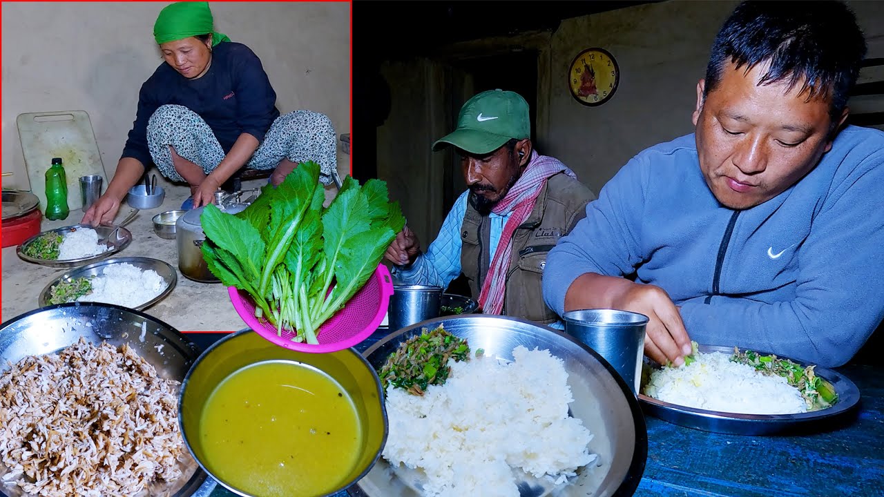 vegetable dinner by bhumi sarmila for their guests KOICH KANCHH & FOX UNCLE
