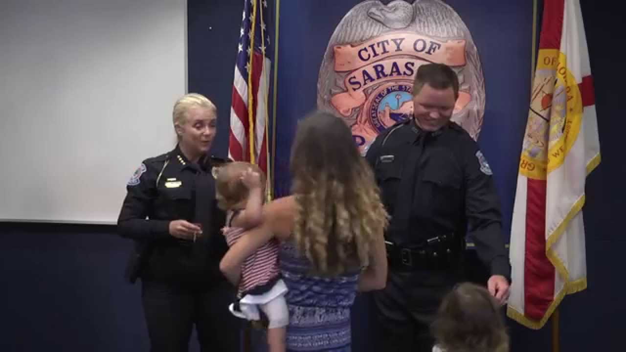 Sarasota Police Department Swearing In Ceremony - July 2, 2015