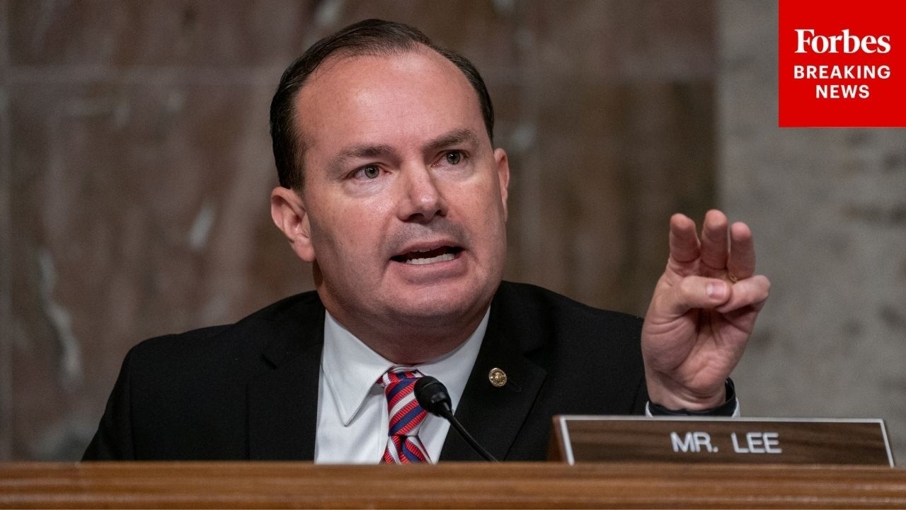 JUST IN: Mike Lee Leads Senate Energy Committee Hearing On Implementation Of Nuclear Energy Programs