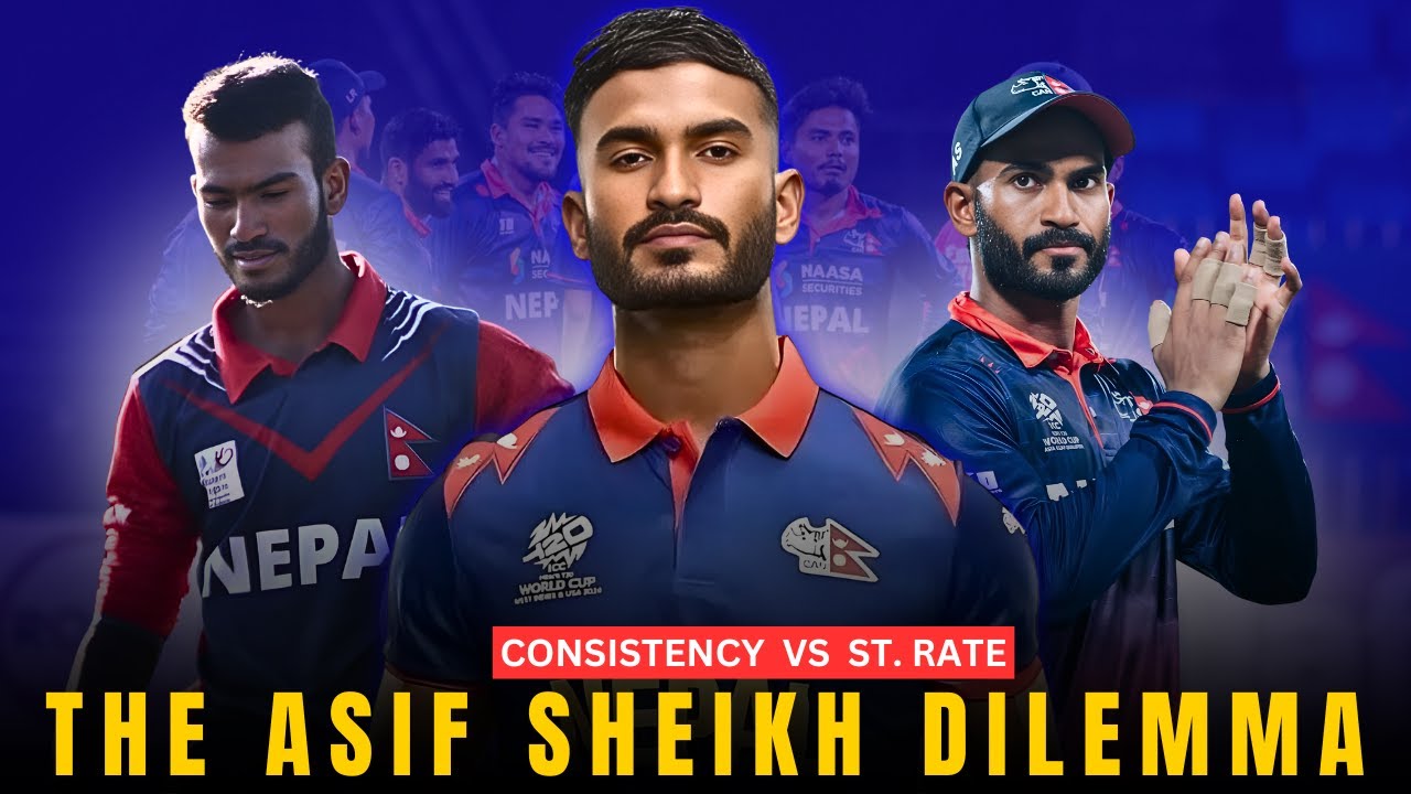 The Aasif Sheikh Dilemma: Consistency vs Strike Rate