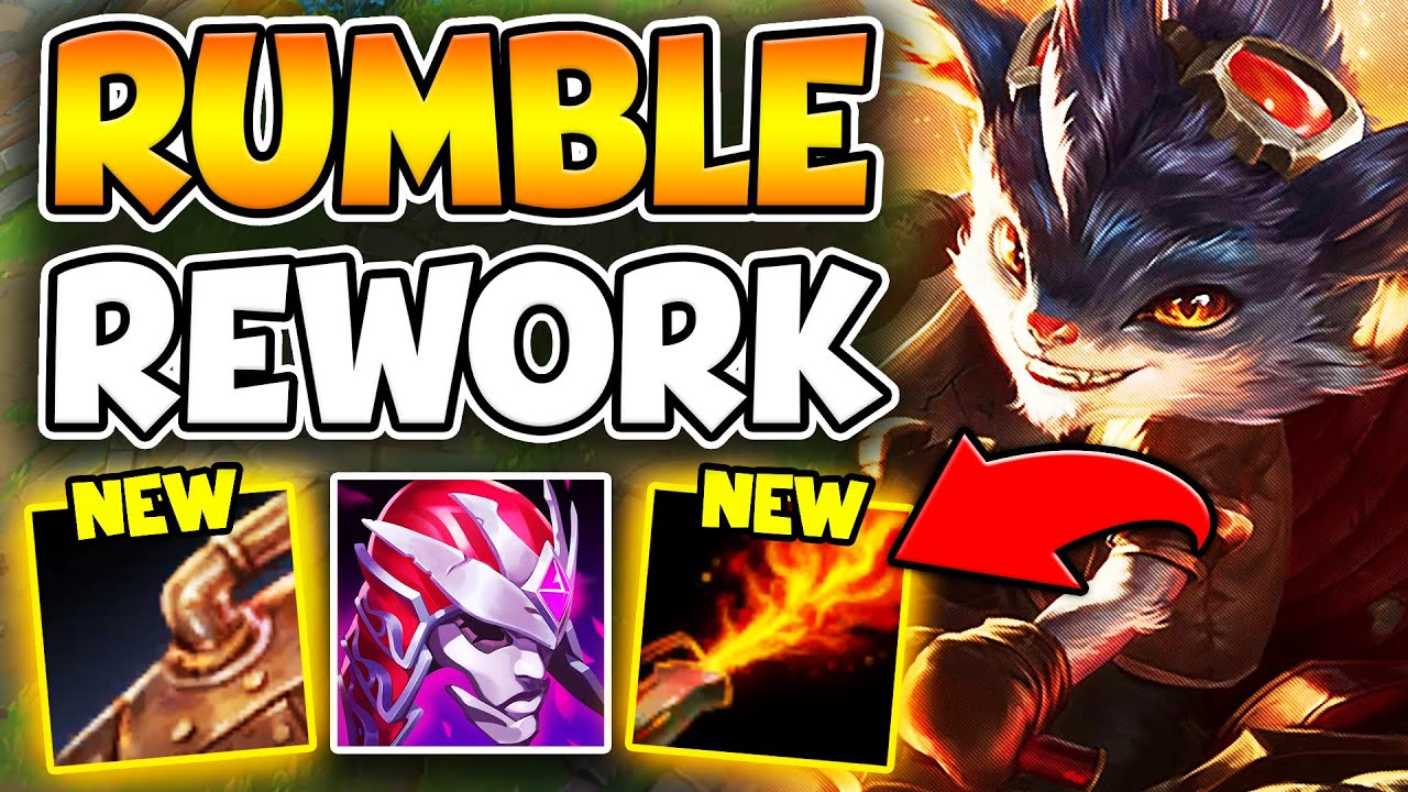 RUMBLE REWORK MADE HIM AN OP BRUISER?! (SPELLS DO MAX HEALTH %)