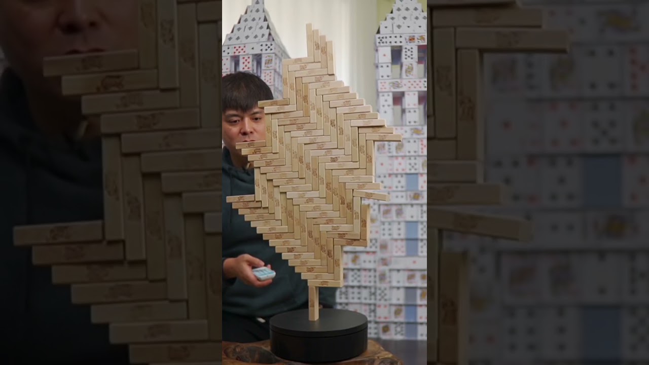 One Block to Rule Them All! 😱 Insane Jenga Balance Art