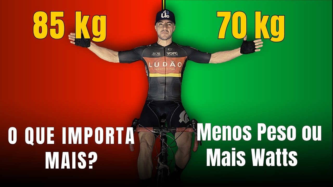 Como o PESO afeta sua PERFORMANCE no CICLISMO e no ZWIFT