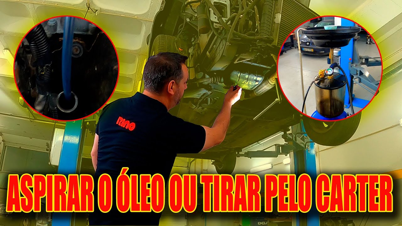 Vale a pena ASPIRAR o óleo de Motor?  - O Mal Amado By RINO | EP04
