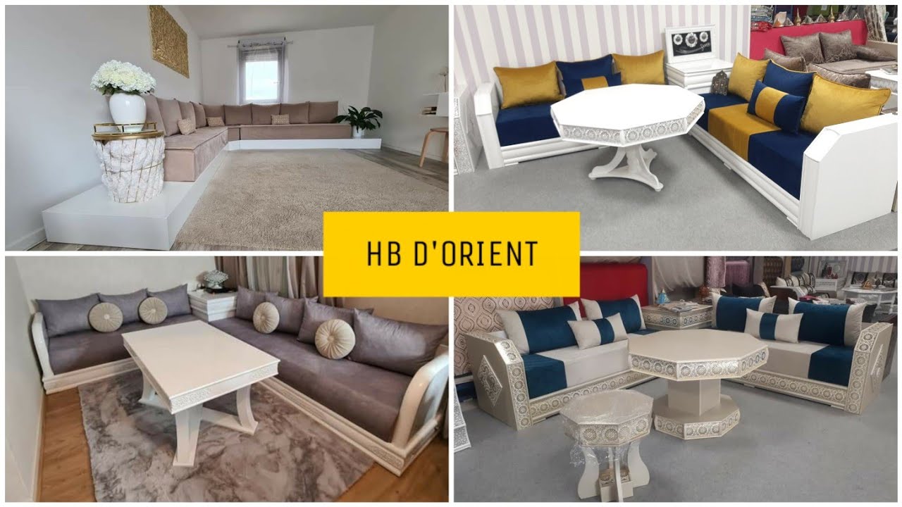 HB D'ORIENT 63 SALONS MAROCAIN SUR MESURE MODERNE/TRADITIONNELS 2020/2021 TAPIS.. #CLERMONT_FERRAND