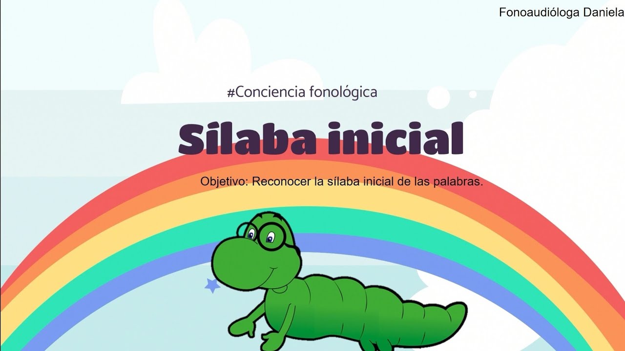 Sílaba inicial para niños. Juego n°1- Conciencia Fonológica