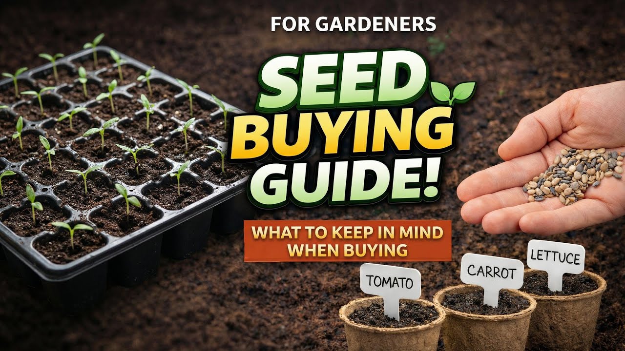 Не покупайте семена, пока не посмотрите это видео 🌱