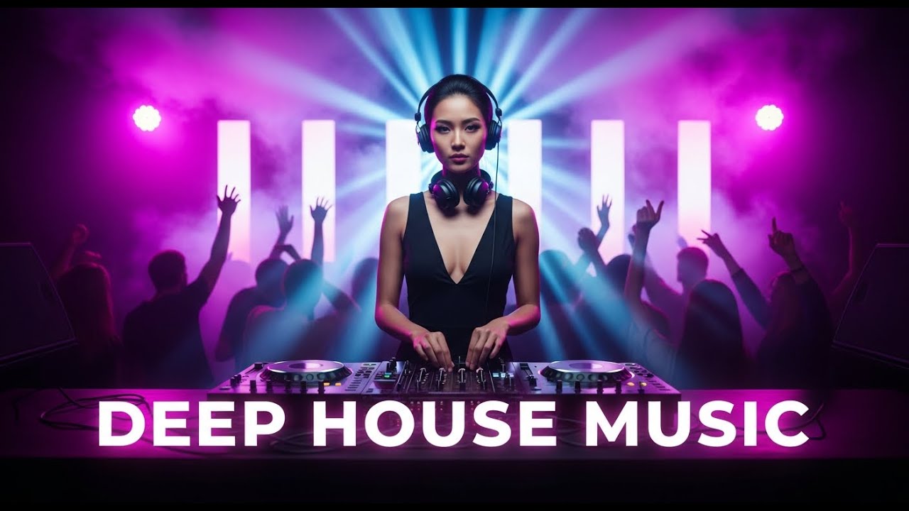 Deep House Club Bass Free Music ⚡ Deep Bass House Beats for Party Nights and Mood