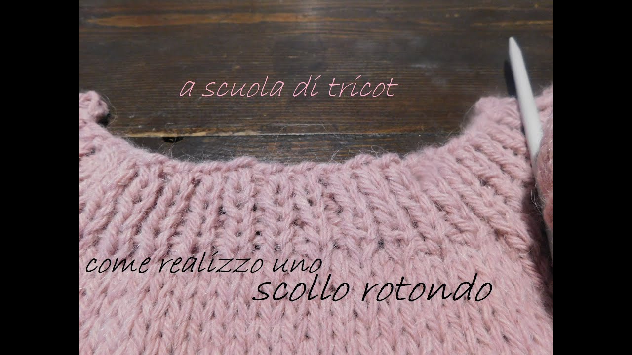 Il mio metodo per realizzare un uno scollo rotondo