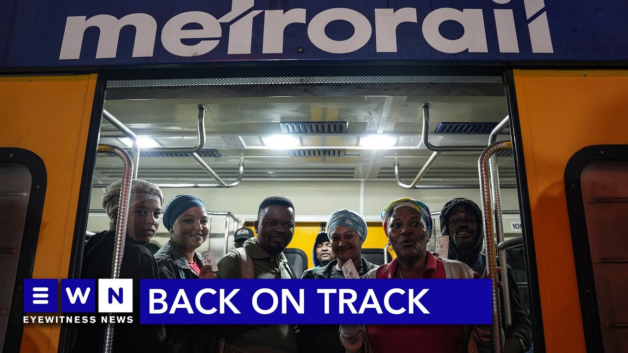 Cape Town Metrorail resumes after 3 years