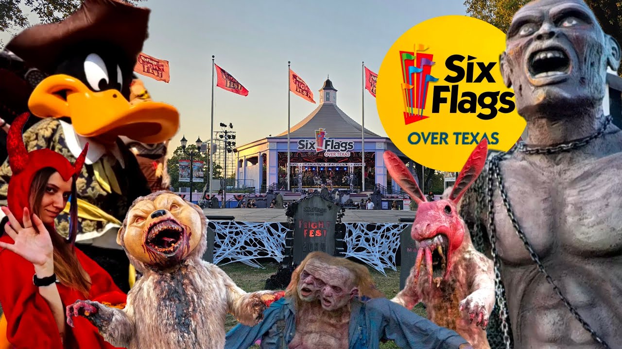Фестиваль ужасов «Пробуждение» в Six Flags Over Texas, 12 октября 2024 г.