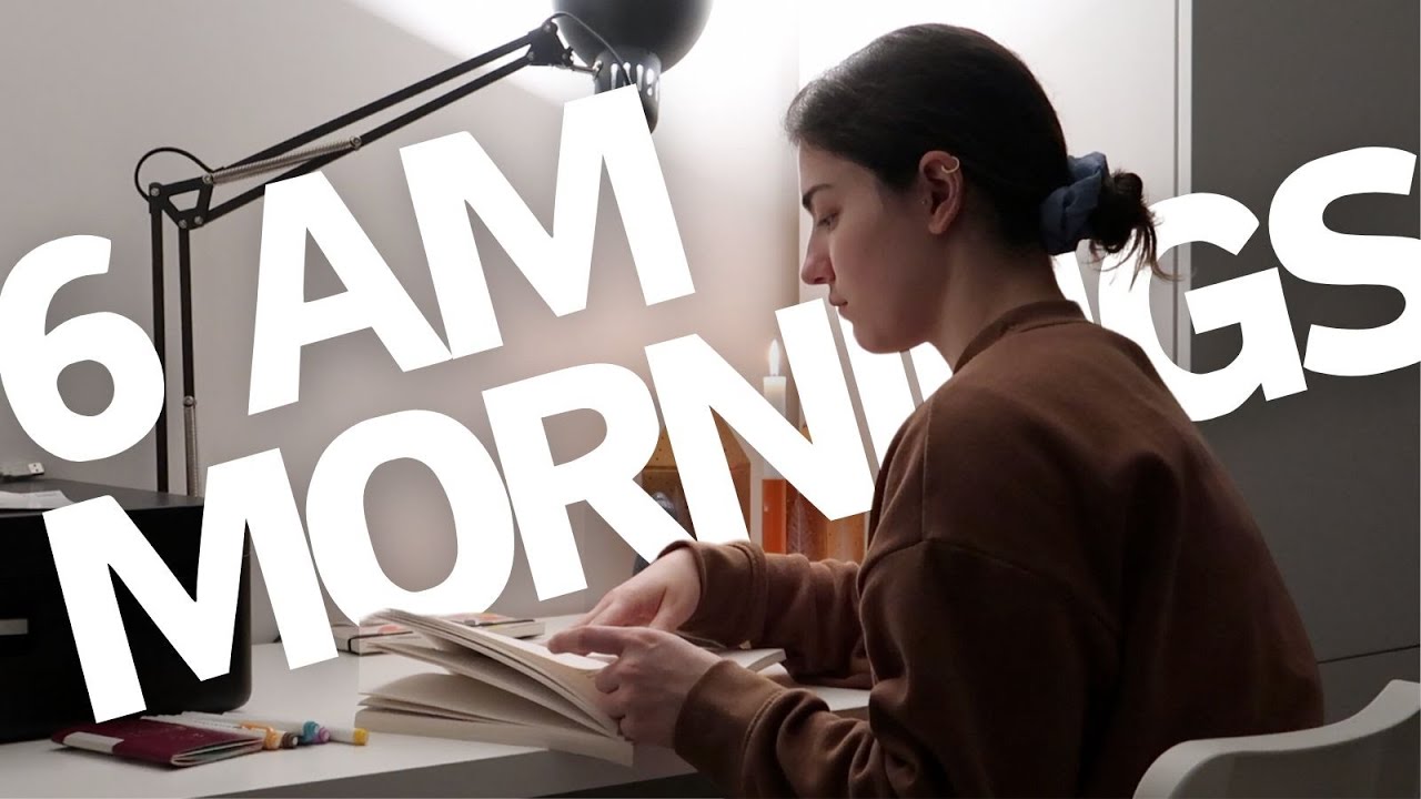 bana hayatı yeniden sevdiren sabah rutini ☕️ #6amroutine