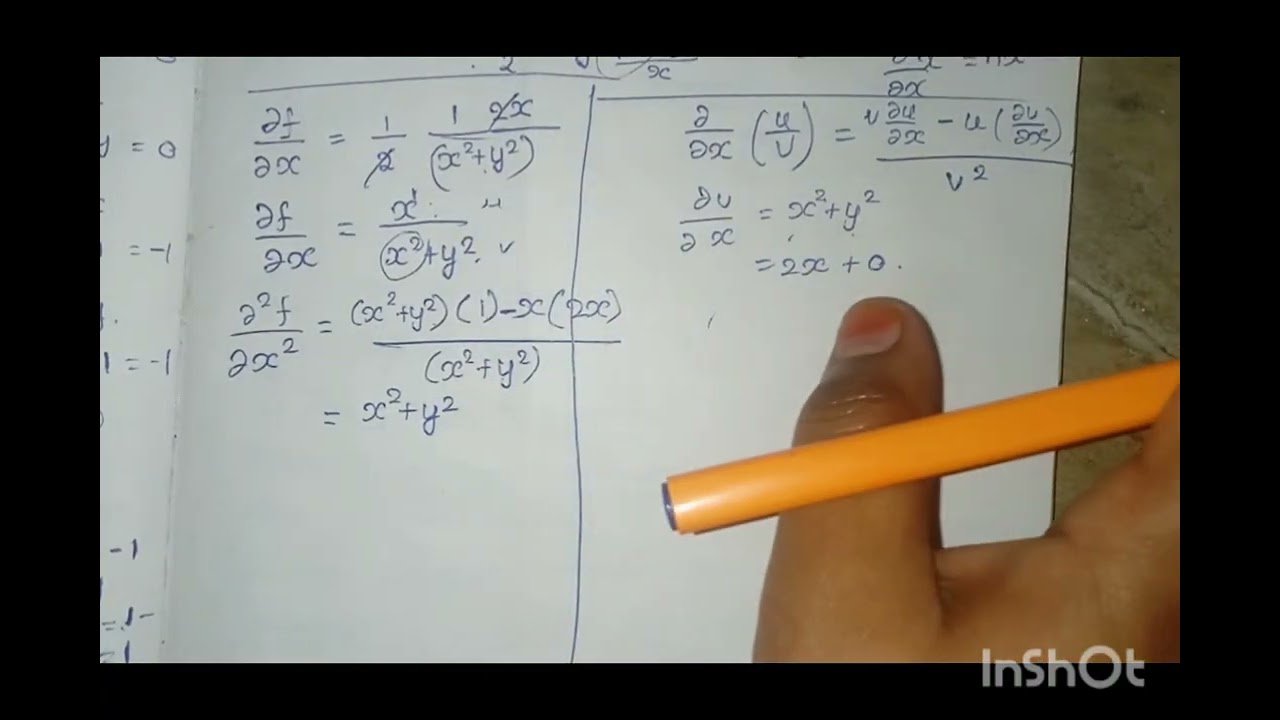 Don't miss it/example part-2/partial differentiation/TRB UG MATHEMATICS/ for all degree standard