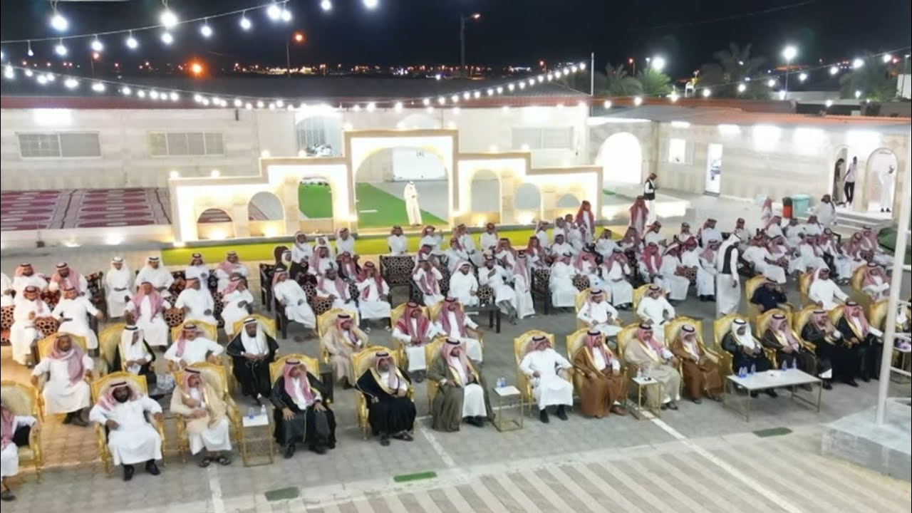 حفل المعايدة السنوية لقبيلة عنزه بمنطقة المدينة المنورة البرنامج الخطابي والشيلات 1446/12/14 هـ.