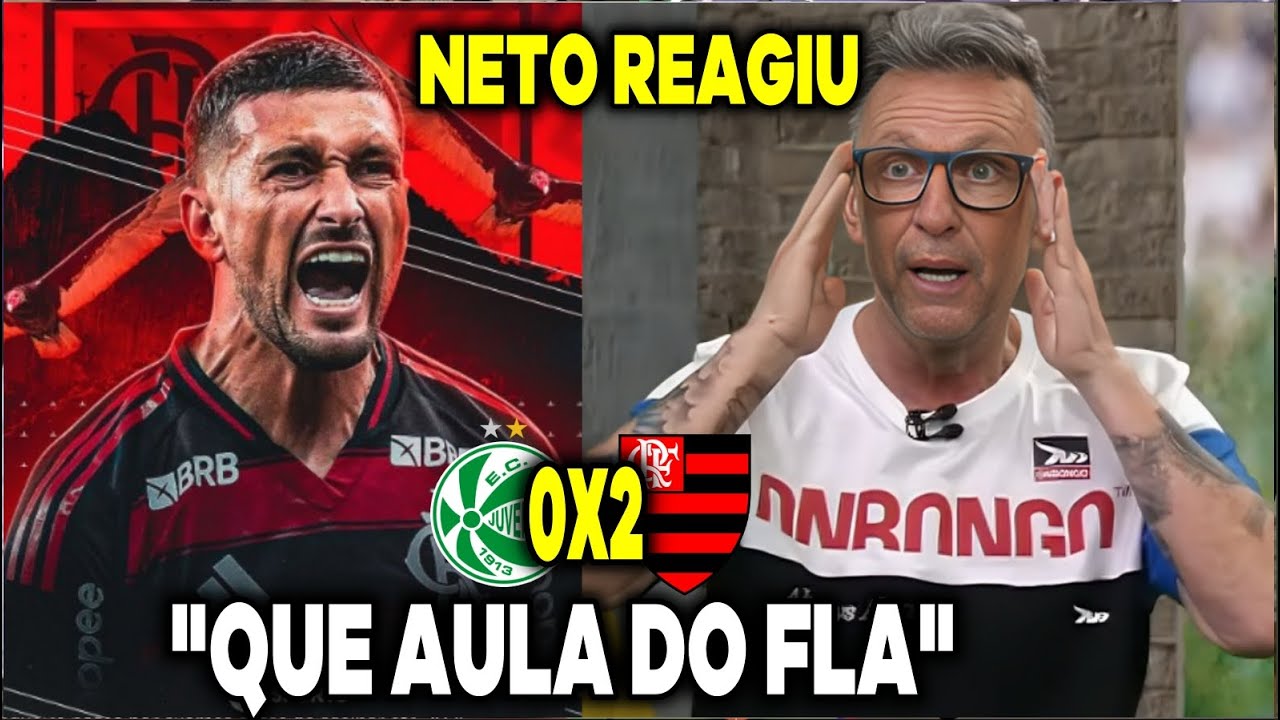 CRAQUE NETO REAGE AO FLAMENGO E SE RENDEU AO VIVO "NINGUEM PARA ESSE FLAMENGO MERMAU"