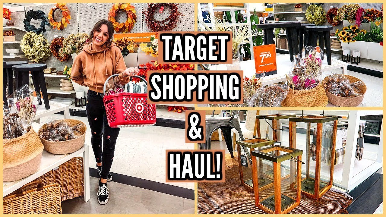 TARGET SHOP WITH ME & HAUL! FALL OCTOBER 2019!