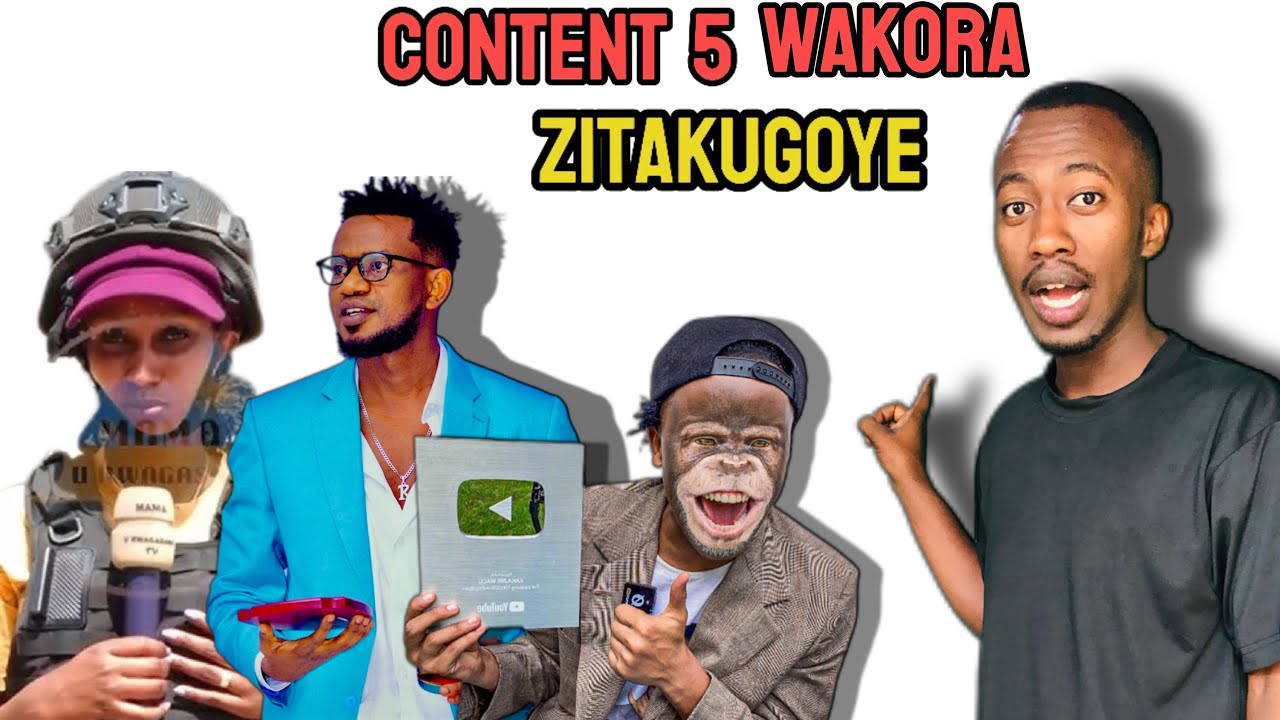 DORE CONTENT 5 WAKORA UGIYE GUFUNGURA CHANNEL MU RWANDA! ZIRAHEMBA CYANE
