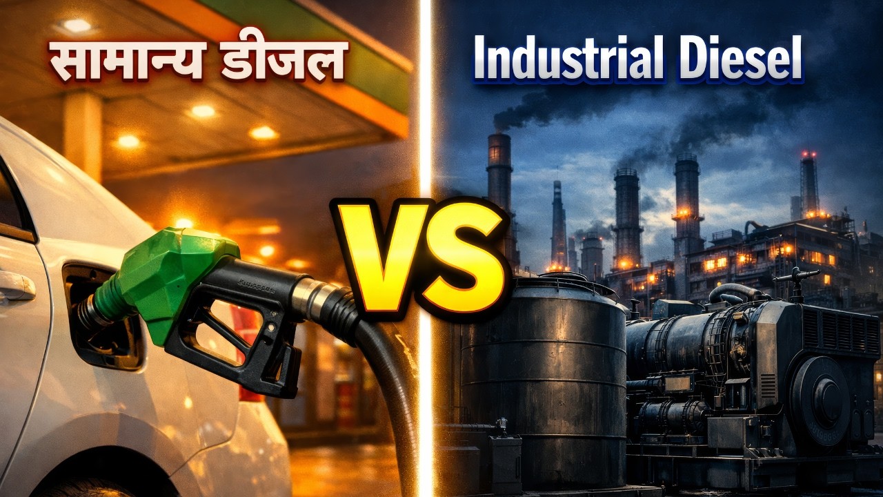 Normal vs Industrial Diesel | Difference Between Normal Diesel and Industrial Diesel