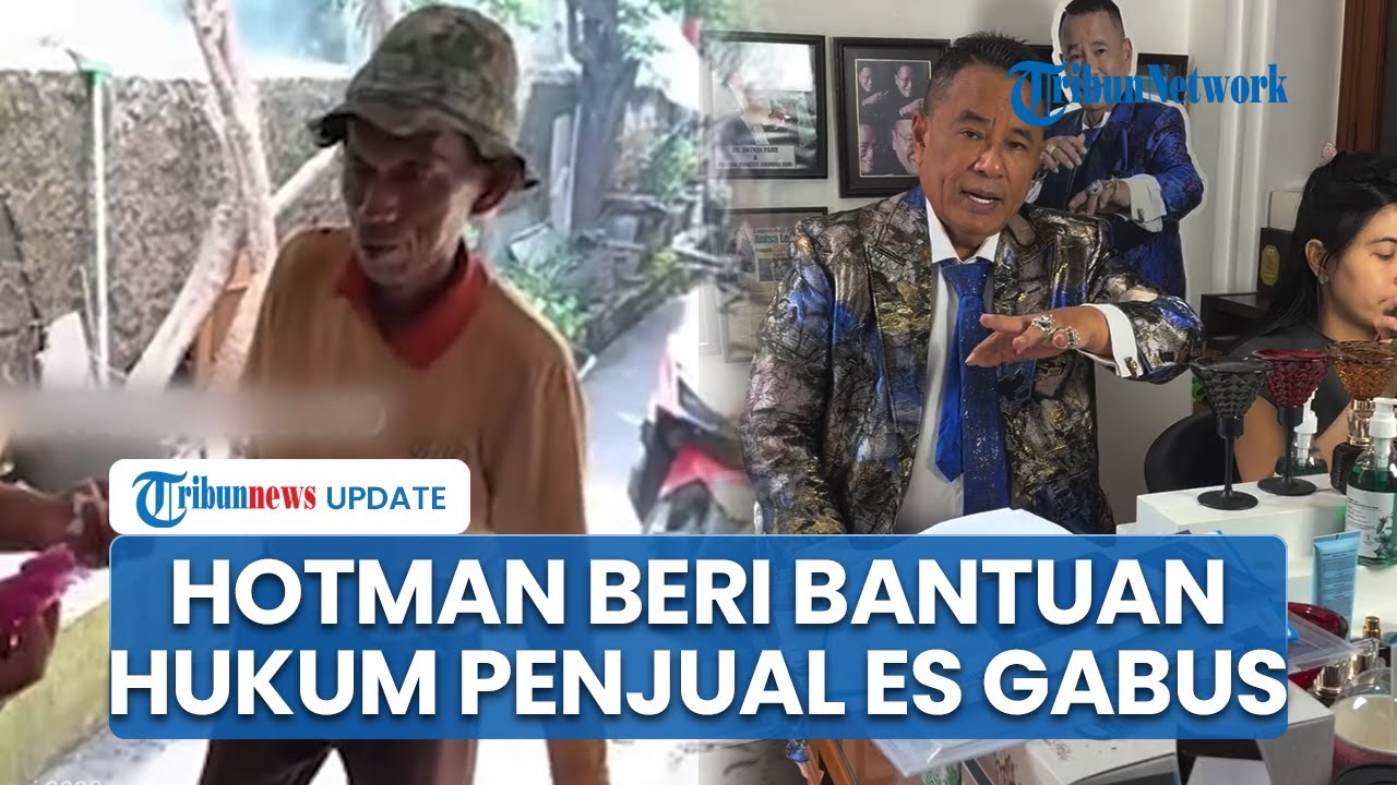 Hotman Paris Beri Bantuan Hukum Gratis Bela Suderajat Penjual Es Gabus yang Difitnah & Dianiaya