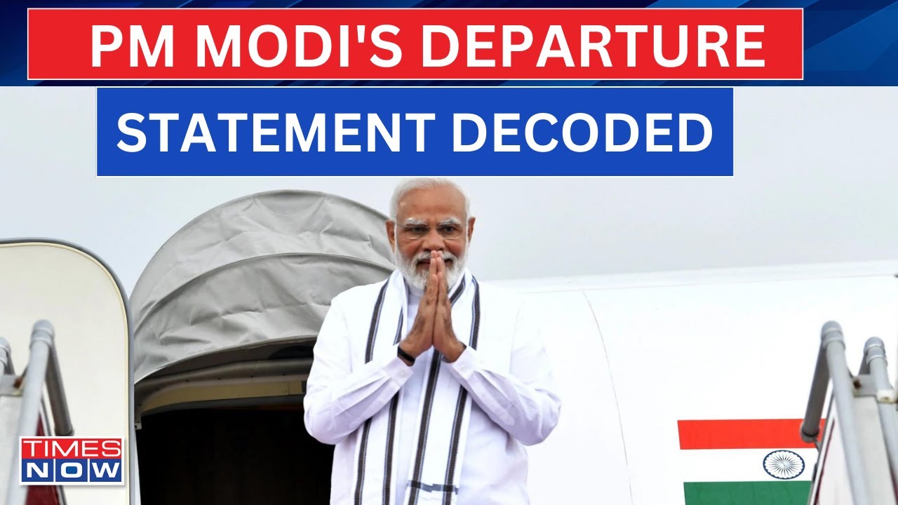 Live | PM Modi's Departure Statement Before Leaving For US Decoded | US News