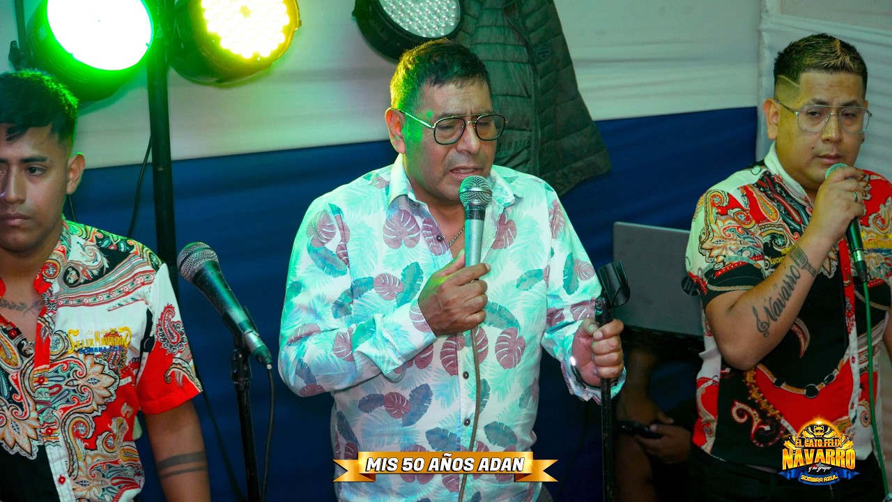 DIME SEÑOR MIX...EL GATO FELIX NAVARRO Y SOMBRA AZUL / FELIZ 50 AÑOS ADAN MORENO HUARACA