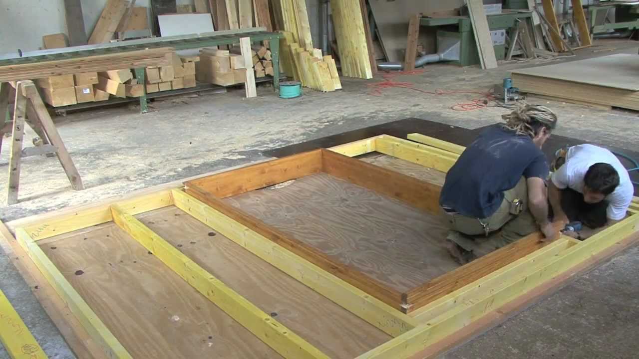 La Construction d'un chalet en bois