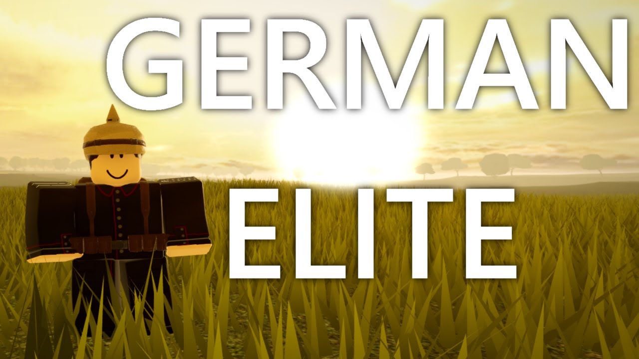Roblox Entrenched - German Elite