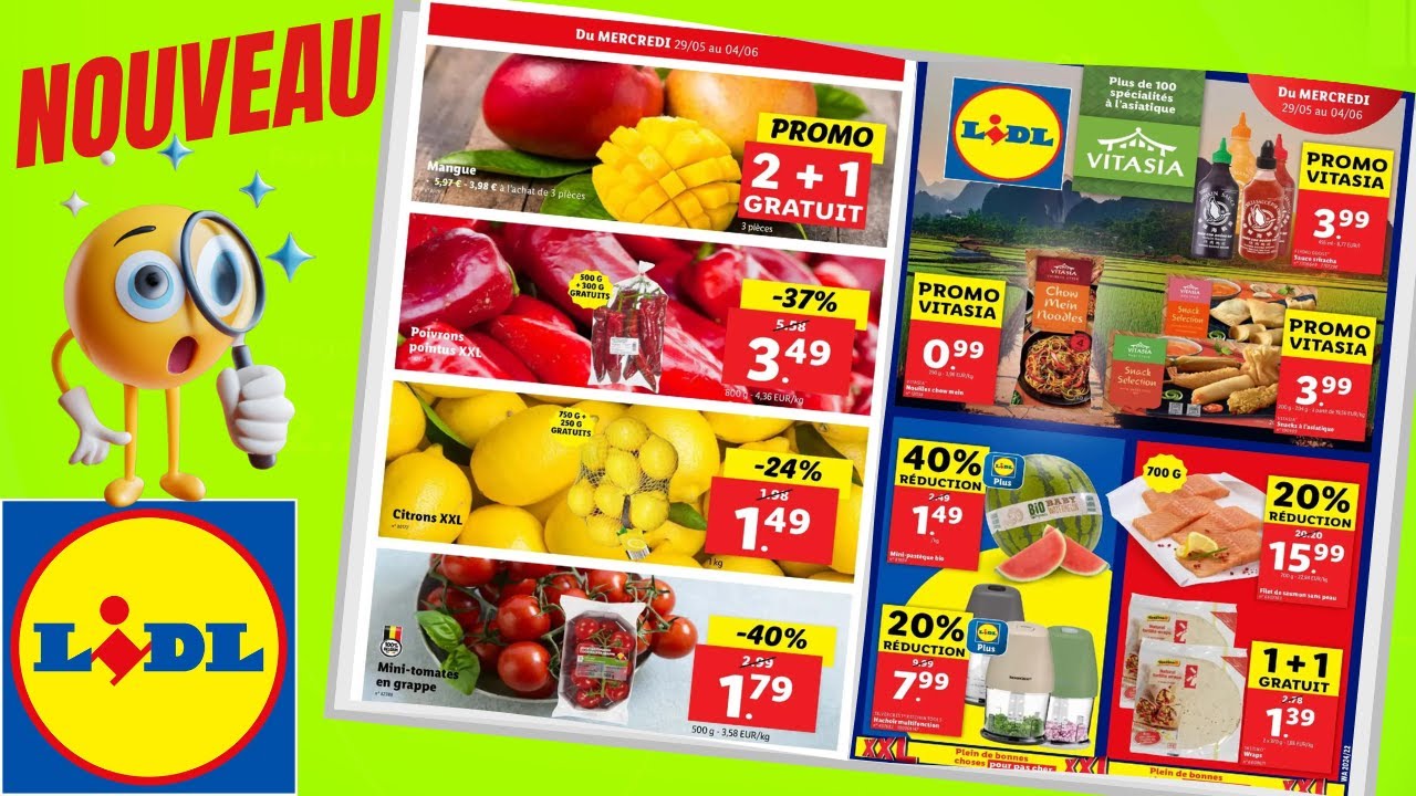 folder LIDL du 29 mai au 4 juin 2024 🌞 Arrivage - BELGIQUE