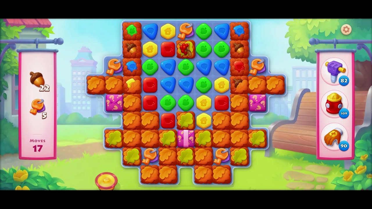 TOWNSHIP  mini event Match -3  game level # 1325