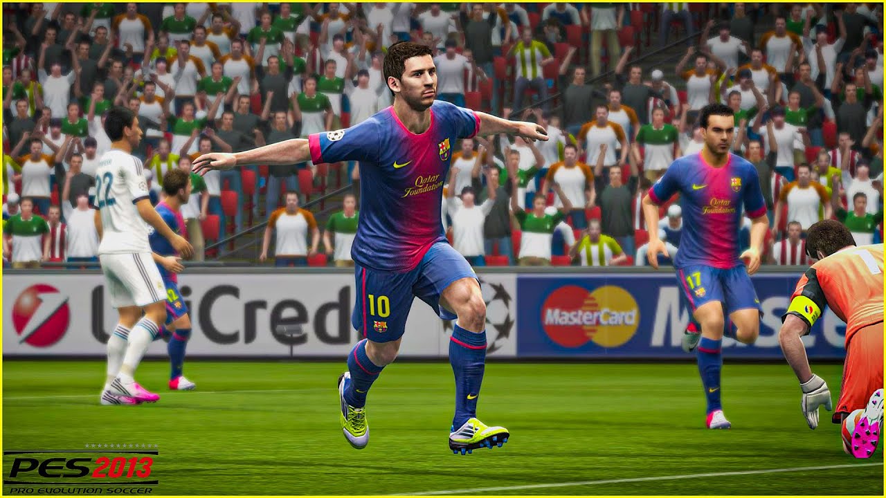 PES 2013 в 2022 году - Барселона против Реал Мадрид - Эль Класико 2013