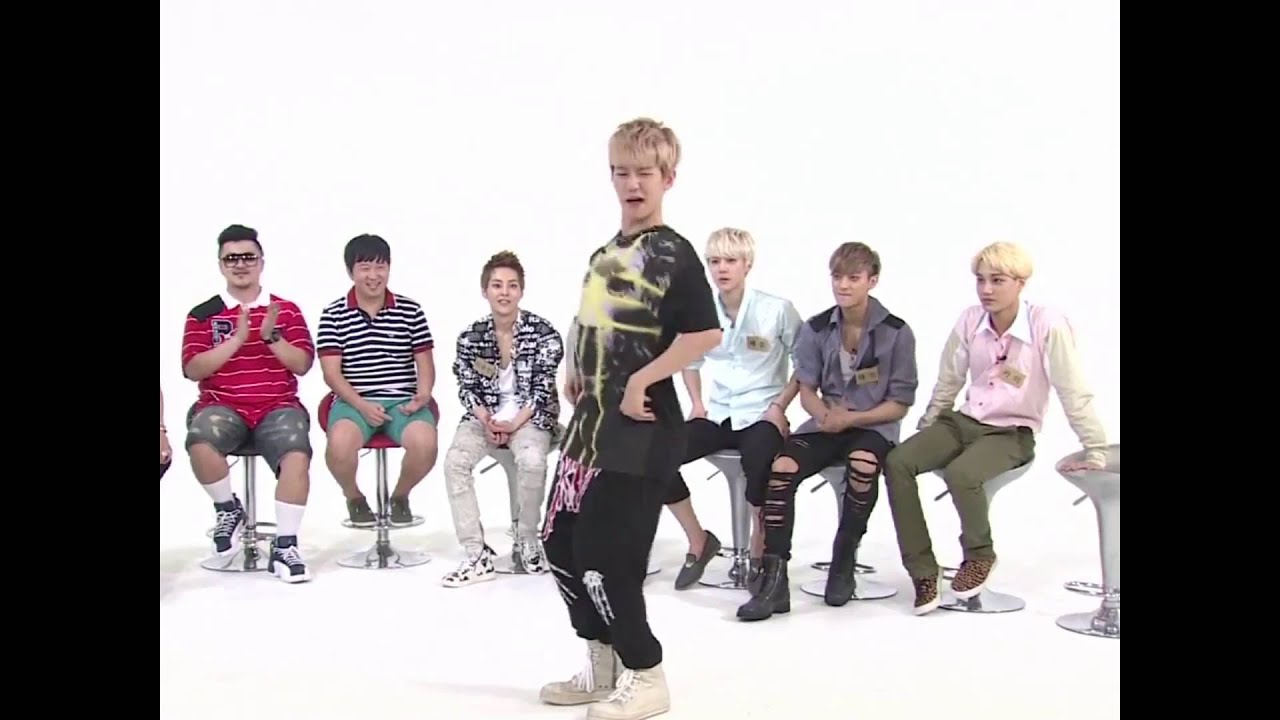 Baekhyun's crazy dances